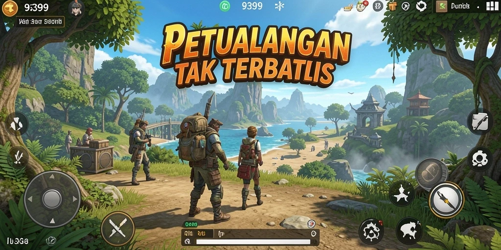 Gameplay mendalam dalam petualangan Open World