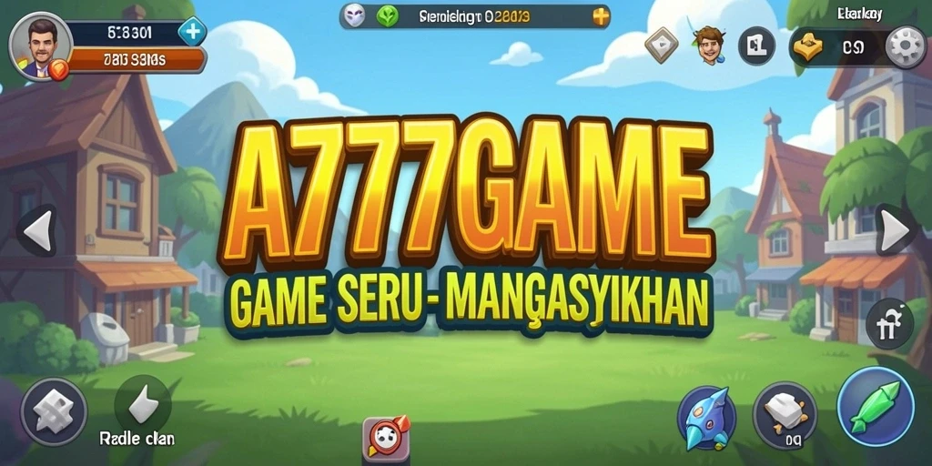 Screenshot utama A777GAME menampilkan gameplay Idle yang menarik.