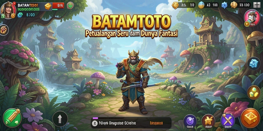 Tangkapan layar menampilkan pertarungan epik dalam BATAMTOTO.