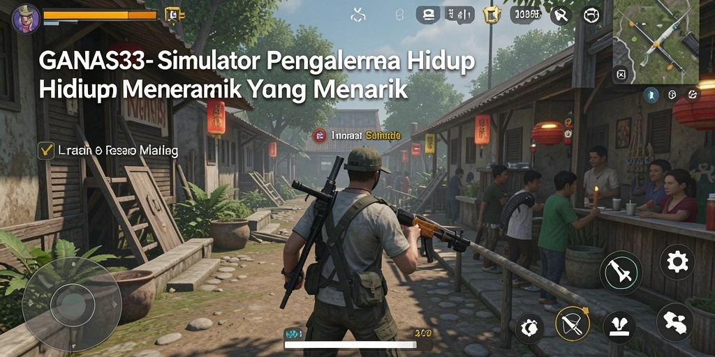 Tampilan gameplay <strong>GANAS33</strong> yang menakjubkan dengan interaksi karakter yang dinamis.