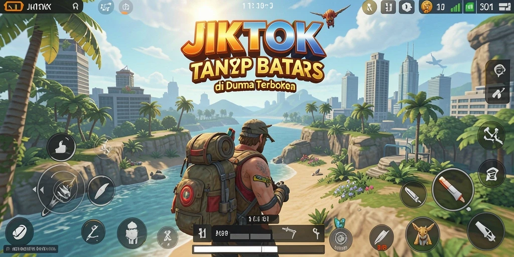 Tampilan gameplay seru dan menakjubkan di JKTOK.