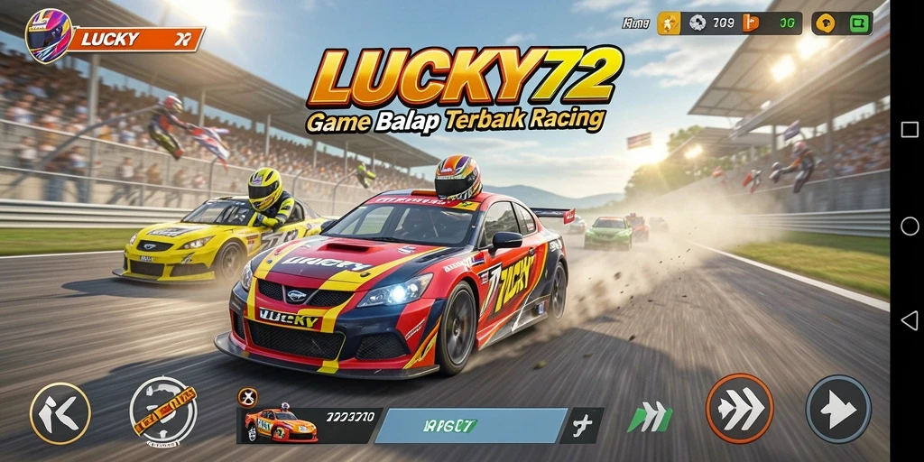 Tampilan gameplay LUCKY72 yang penuh aksi dan adrenalin.
