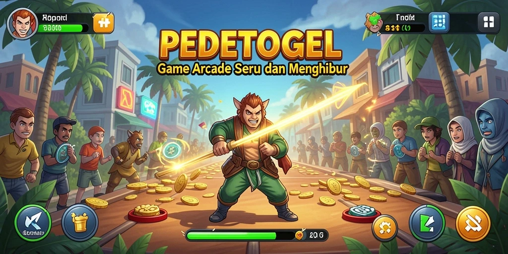 Screenshot gameplay PEDETOGEL yang menarik dan penuh aksi.