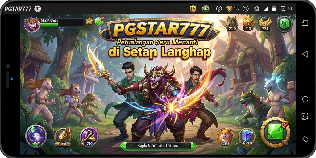 Screenshot gameplay PGSTAR777 yang menampilkan aksi seru dalam petualangan.