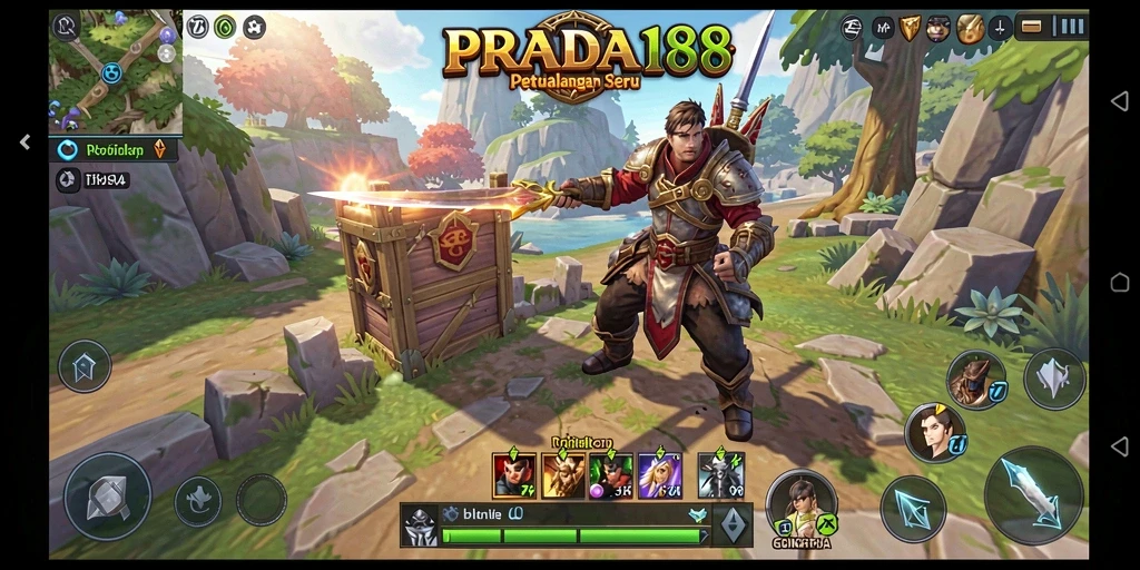 Tampilan gameplay PRADA188 yang menakjubkan dan penuh aksi.