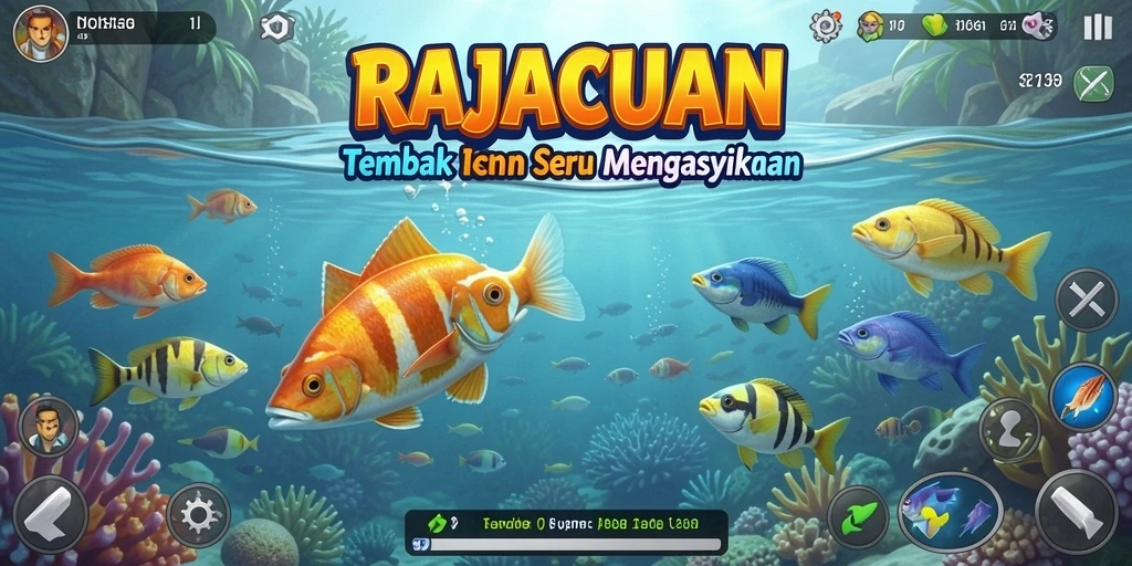 Screenshot gameplay Tembak Ikan yang seru dan penuh aksi.