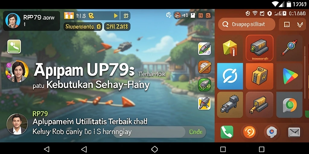 Tangkapan layar RP79 menampilkan antarmuka aplikasi yang user-friendly.