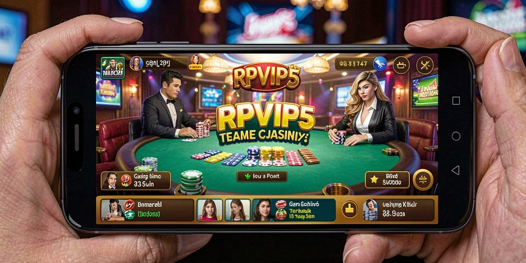 Tampilan gameplay RPVIP5 yang mendebarkan di Live Casino.