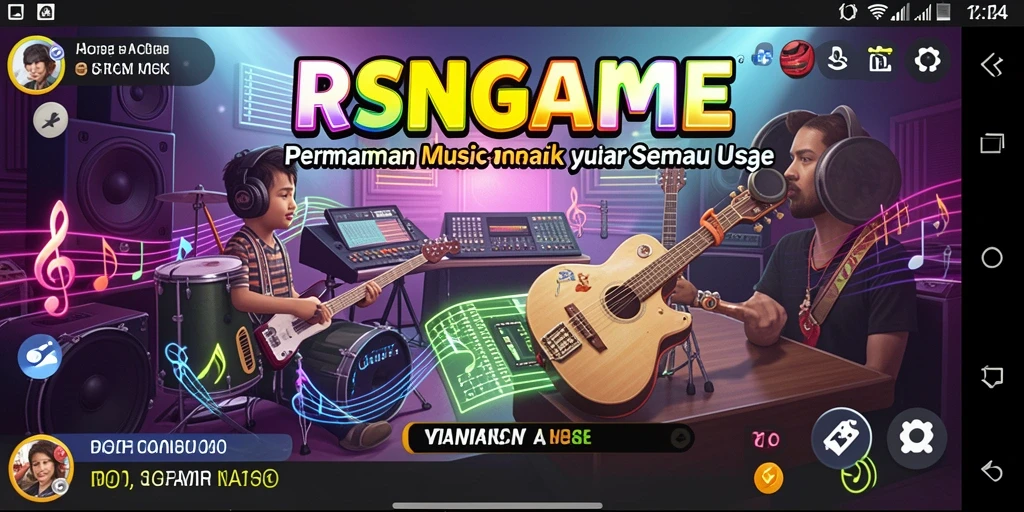 Tampilan gameplay RSNGAME yang seru dan interaktif.