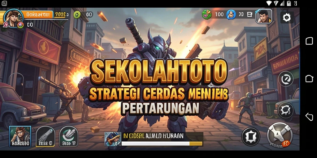 Tampilan gameplay menarik dari SEKOLAHTOTO yang penuh strategi.