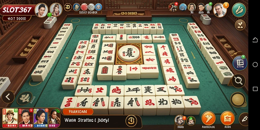Gameplay SLOT367 dengan strategi Mahjong yang menarik.