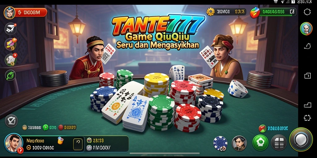 Gameplay QiuQiu yang seru dan menantang di TANTE777.