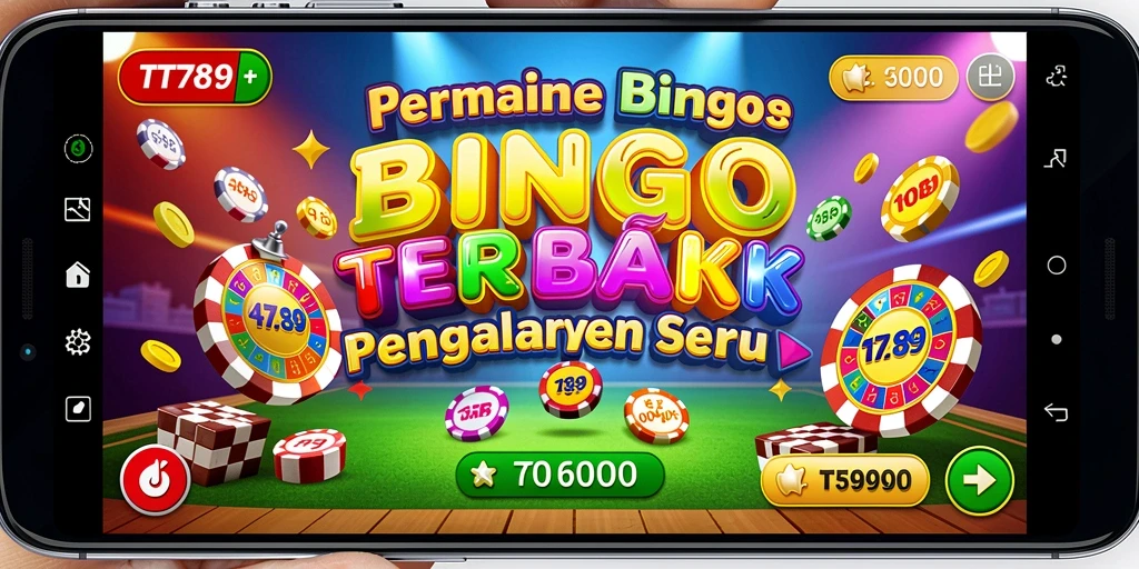 Tampilan gameplay Bingo yang seru dan interaktif.