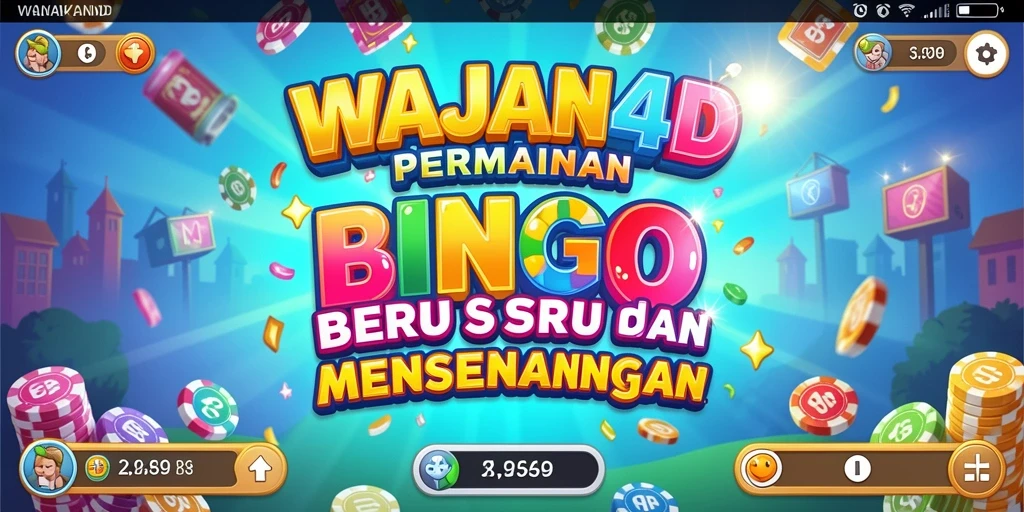 Tampilan gameplay WAJAN4D yang seru dalam permainan Bingo.