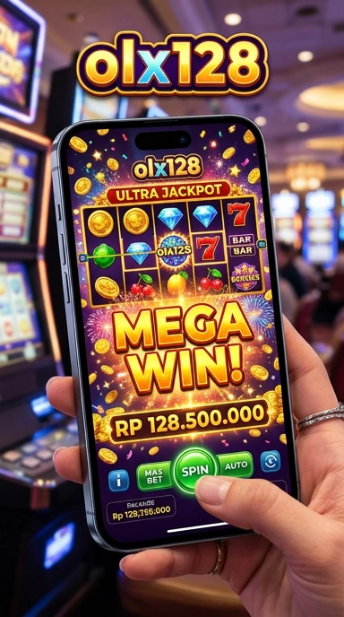 Screenshot antarmuka pengguna olx128 yang menarik dan mudah dinavigasi.